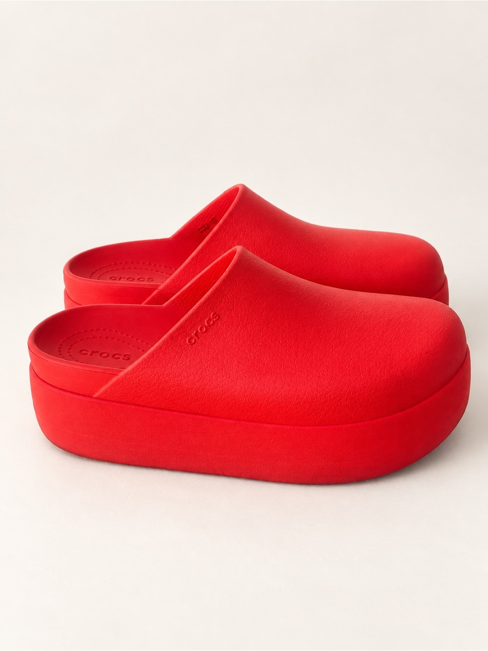 CROCS Dylan Platform Clogs Lava Women’s Size 10